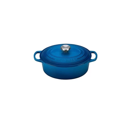 Жаровня Le Creuset Signature 2,6 л овальная, синяя