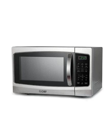 Микроволновая печь Commercial Chef 36.8 л, 1000 Вт, серебристая