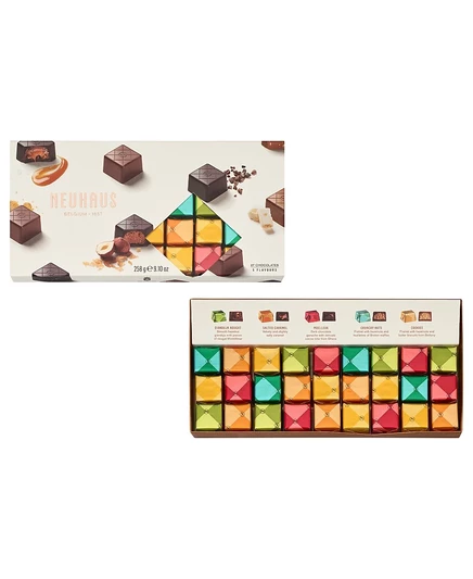 Набор шоколадных конфет Neuhaus Bonbons, 27 шт., белая упаковка