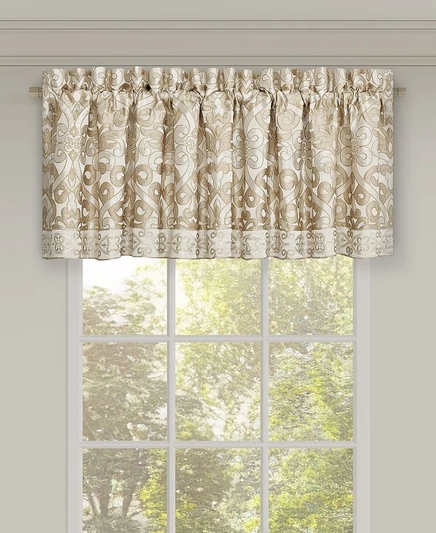 Прямой ламбрекен J.Queen New York Amaretto 18×88 дюймов, золотистый