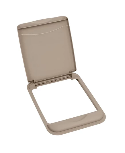 Крышка для мусорного контейнера Rev-A-Shelf RV-35-LID-12-1, шампань