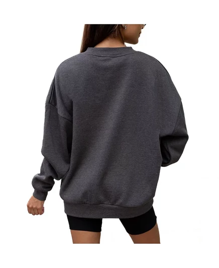 Женский флисовый пуловер премиум-класса Texas Longhorns от Gameday Couture с рисунком древесного угля, толстовка charcoal