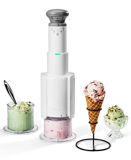 Устройство для приготовления мороженого и замороженных лакомств Cuisinart FastFreeze Max ICE-FD50 объемом 1 пинта белого цвета