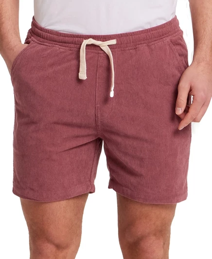 Мужские вельветовые шорты Weatherproof Vintage Cabana 6″, красные