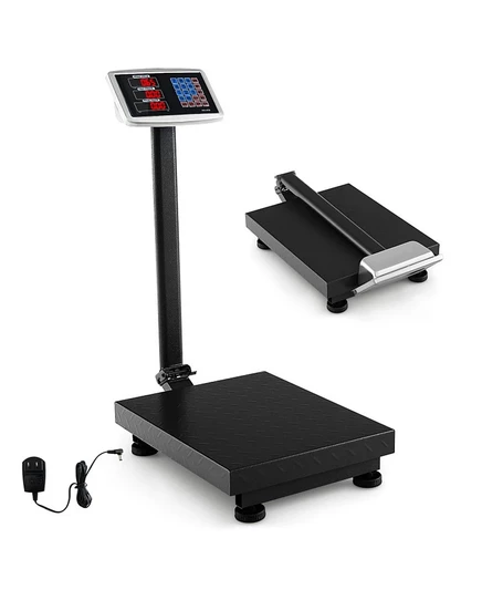 Платформенные весы SUGIFT складные до 300 кг, черные