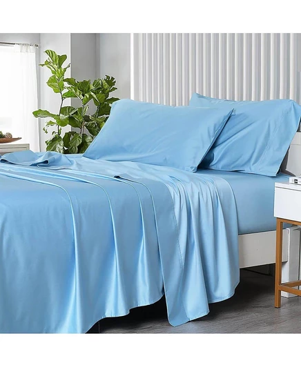 Комплект белья Egyptian Linens CoolPlus 450, синий