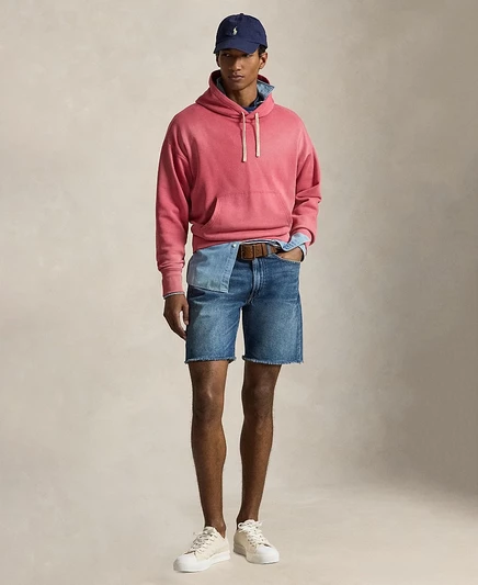 Мужские джинсовые шорты Polo Ralph Lauren Rigid, синие