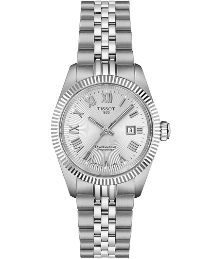 Мужские наручные часы Tissot Ballade 30 мм сталь, серебристые