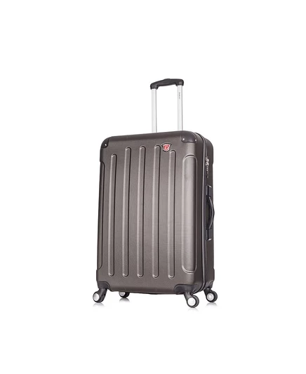 Жесткий чемодан DUKAP Intely 28″ с встроенными весами, серый