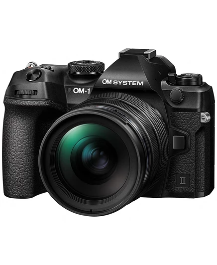 Беззеркальный фотоаппарат OM‑SYSTEM OM‑1 Mark II с 12–40 мм f/2.8, черный