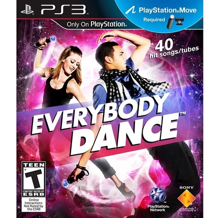 Игра Sony Everybody Dance для PS3 (Move), многоцветная