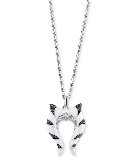 Женская подвеска Wonder Fine Jewelry Ahsoka, серебристая