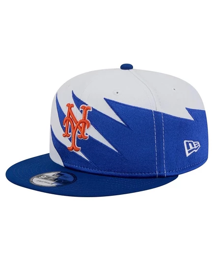 Мужская кепка New Era 9FIFTY Jagged New York Mets, сине-белая