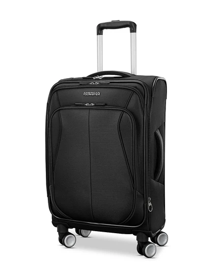 Чемодан American Tourister 4 Kix 3.0 для ручной клади, черный