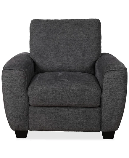 Кресло Macy's Myriem 37″ тканевое, серое