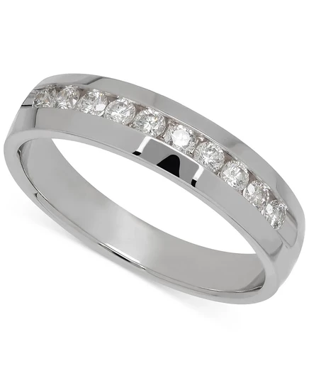 Мужское кольцо Macy's Diamond Band 0,5 карат 14K, золотистое