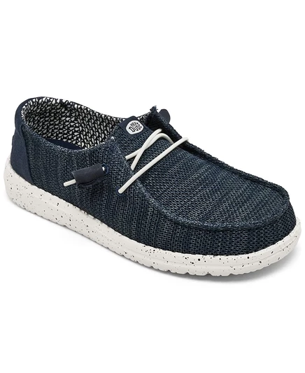 Эй, чувак, женская футболка Wendy Stretch Sox от Finish Line blue