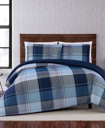 Комплект с пододеяльником Truly Soft Trey Plaid