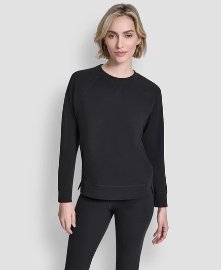 Женский свитшот DKNY Sport Transcend термо, черный