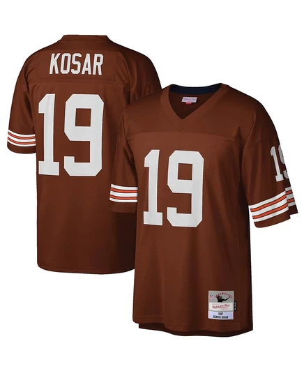 Мужская футболка Mitchell & Ness Bernie Kosar, коричневая