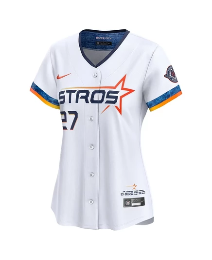 Женская майка Nike Jose Altuve Astros 2025, белая