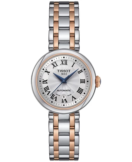 Женские часы Tissot Bellissima 29 мм, двухцветные, белые