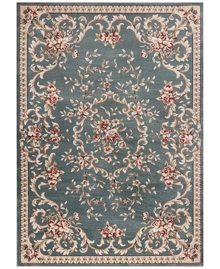 Ковер KAS Avalon Aubusson 239×300 см, серо-синий