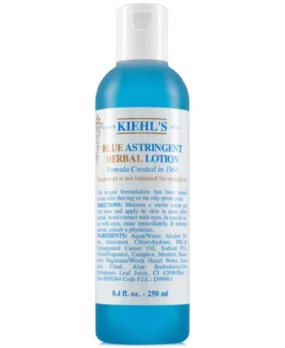 Вяжущий травяной лосьон Kiehl's Since 1851 Blue, 8,4 унции. белый