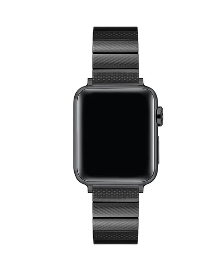 Ремешок Posh Tech Charlie Resin Link для Apple Watch черного цвета