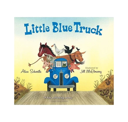 Картонная книга little blue truck, alice schertle, 2–5 лет