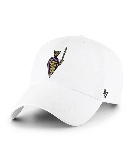 Унисекс кепка '47 Brand Clean Up с логотипом Valkyries, белая