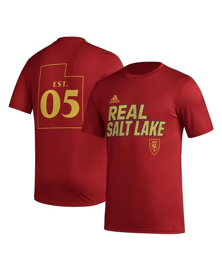 Мужская футболка Adidas Real Salt Lake, красная
