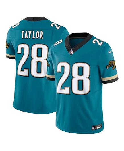 Мужское джерси Nike Fred Taylor Jaguars, бирюзовое