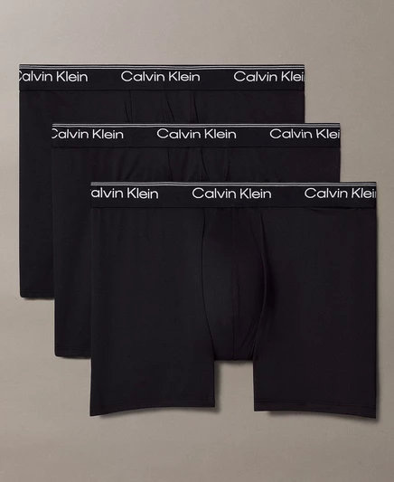 Мужские трусы-боксеры Calvin Klein 3 шт., черные