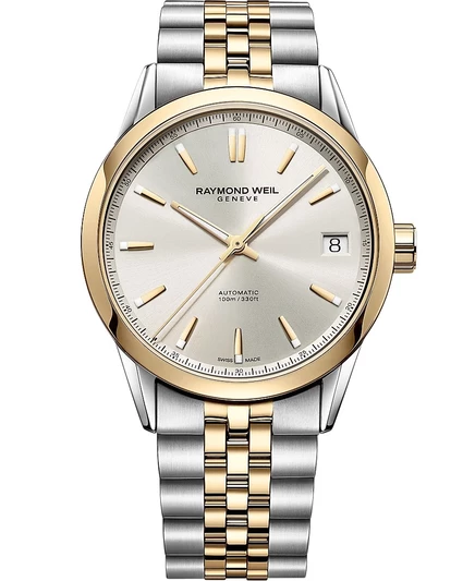 Мужские часы Raymond Weil Freelancer 40 мм, белые