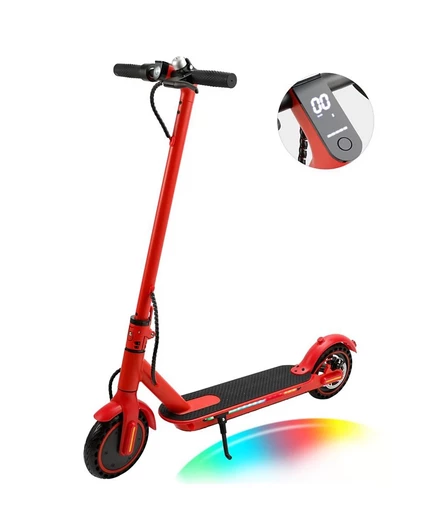 Электросамокат Artudatech 8.5″ складной 350W, красный
