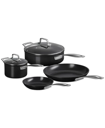 Набор керамической посуды Le Creuset Essential с антипригарным покрытием, 6 шт. Набор посуды без цвета