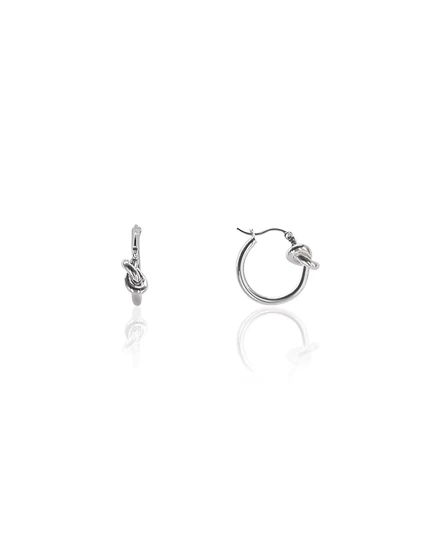 ОМА, браслет С ЛЕЙБЛОМ Philo Knot silver tone