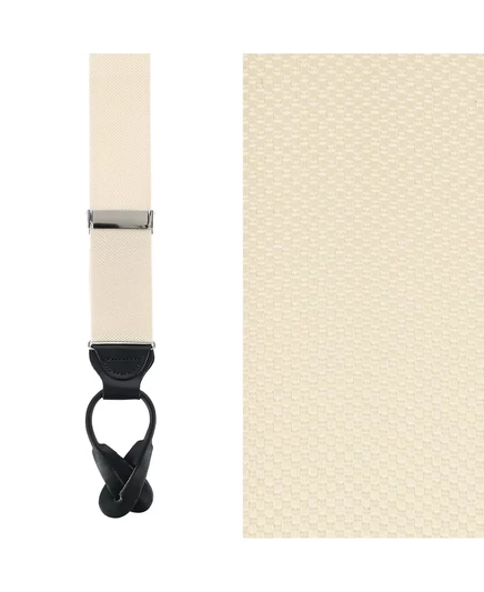 Мужские подтяжки TRAFALGAR Hudson из нейлона на пуговицах buff khaki