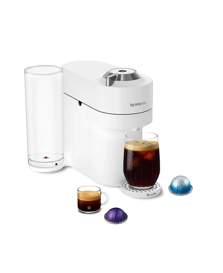 Кофемашина Nespresso Vertuo Pop+ Deluxe, белая