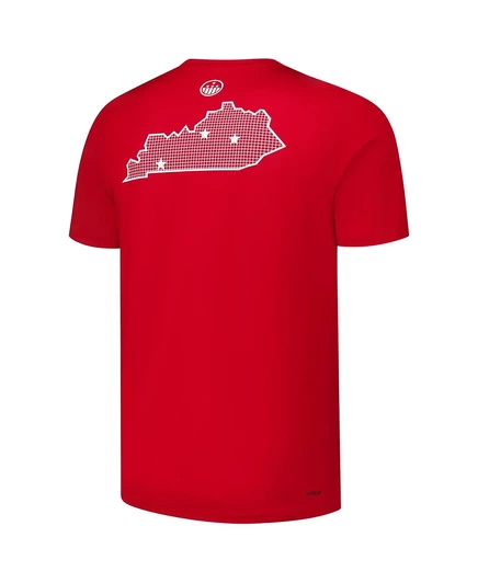 Мужская красная футболка Adidas Louisville Cardinals Honor Support для предматчевой поддержки от Adidas red