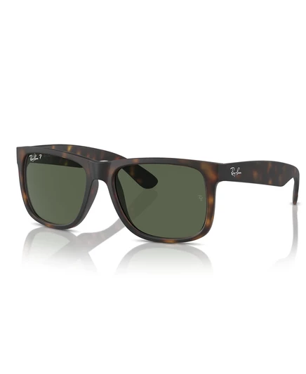  Солнцезащитные очки с поляризацией, RB4165 Justin Gradient havana, green