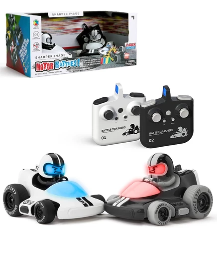 Радиоуправляемые авто Sharper Image Motor Battles, белые