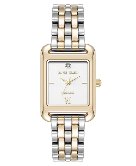 Женские часы Anne Klein 23 мм, двуцветные
