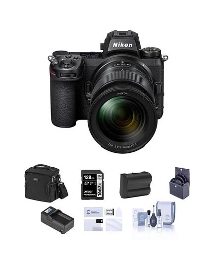 Беззеркальный фотоаппарат Nikon Z 7II с аксессуарами, черный