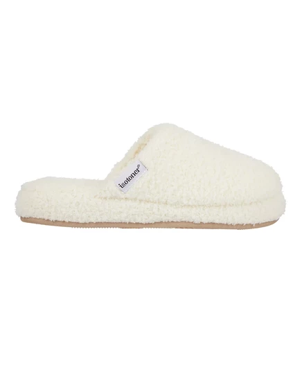 Фирменные женские уютные плюшевые тапочки Joey Clog из махровой вязки Isotoner Signature ewe