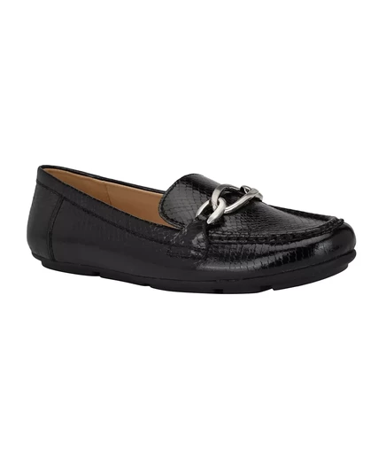  Женские повседневные мокасины без застежки Lenika black snake