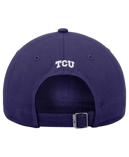 Мужская бейсболка Nike TCU Horned Frogs регулируемая, фиолетовая