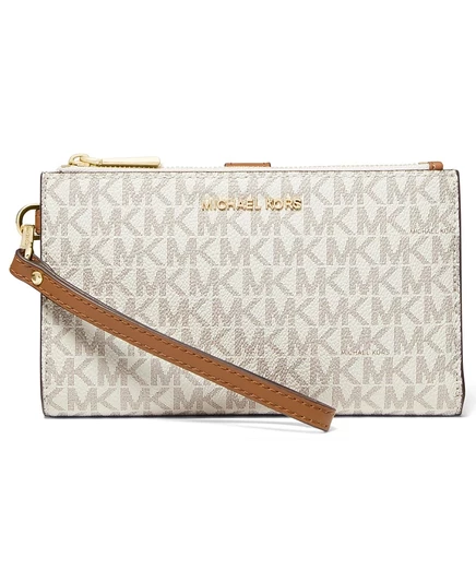 Клатч Michael Kors Jet Set, 2 молнии, ванильный