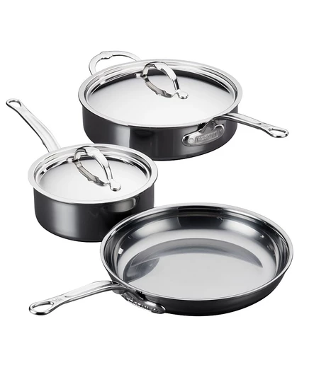 Набор посуды Hestan NanoBond 5 предметов, серый